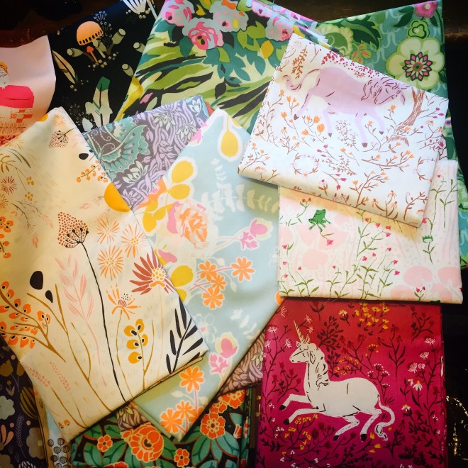 Fabric I've since turned into Toy Ring Slings or Doll Carriers